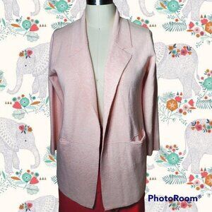 Cobble Lane Soft Tunic Blazer Sweater XL - Cardigan